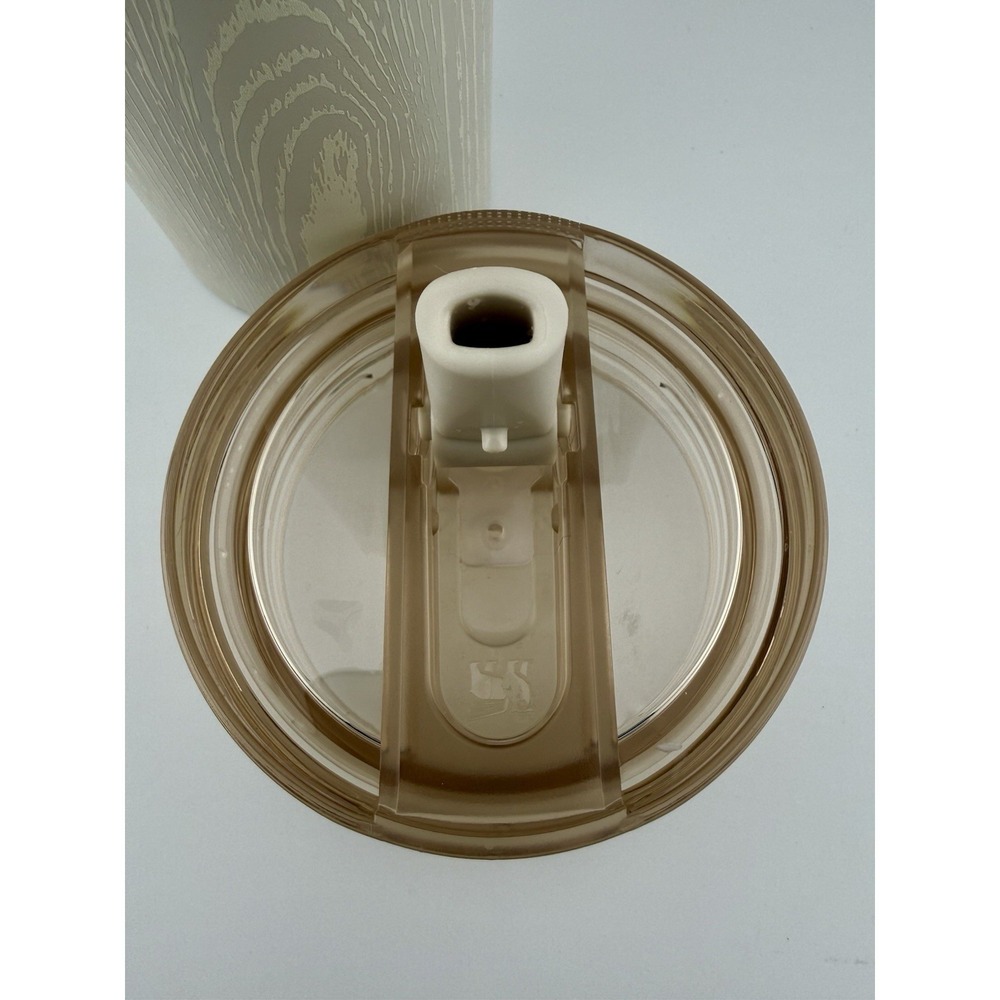 STANLEY Quencher Protour Tumbler 40oz Birch Woodgrain Cream-Rose Lid - Ltd. Ed. - Picture 5 of 16